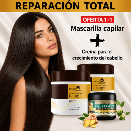 ¡OFERTA 2 X 1 + REGALO! MASCARILLA MACA POWER™